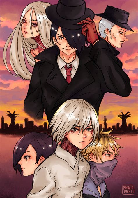 tokyo ghoul re arcs.